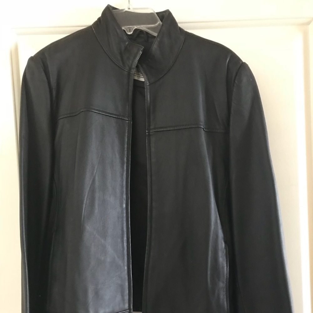 Leather Jacket, Macy’s - Valerie Stevens